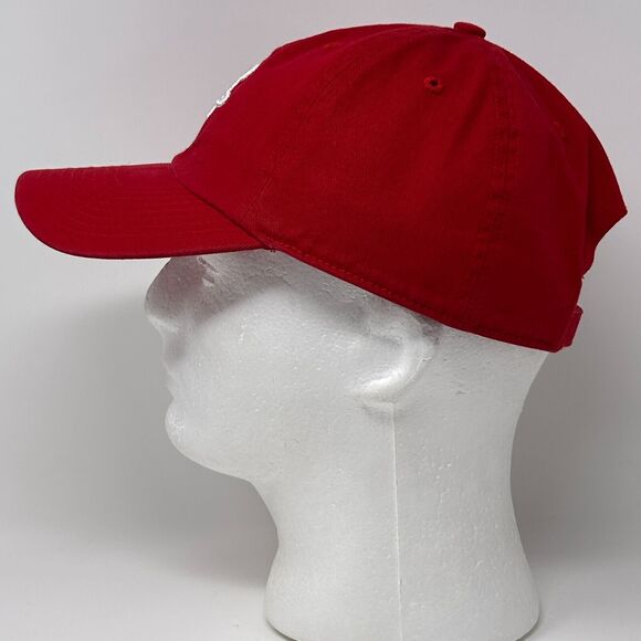 Houston Rockets Dad Hat Cap NBA Basketball OTS 6 Panel Strapback Red - Picture 6 of 9